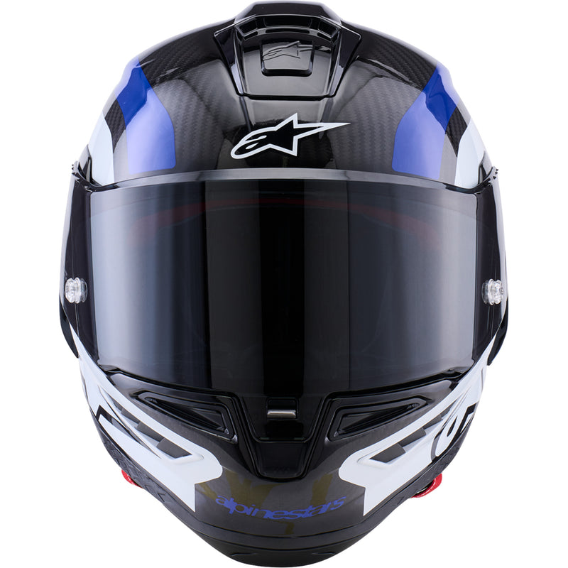 ALPINESTARS Supertech R10 Arius Helmet Supretech - 22.06 Gloss Black/White/Blue