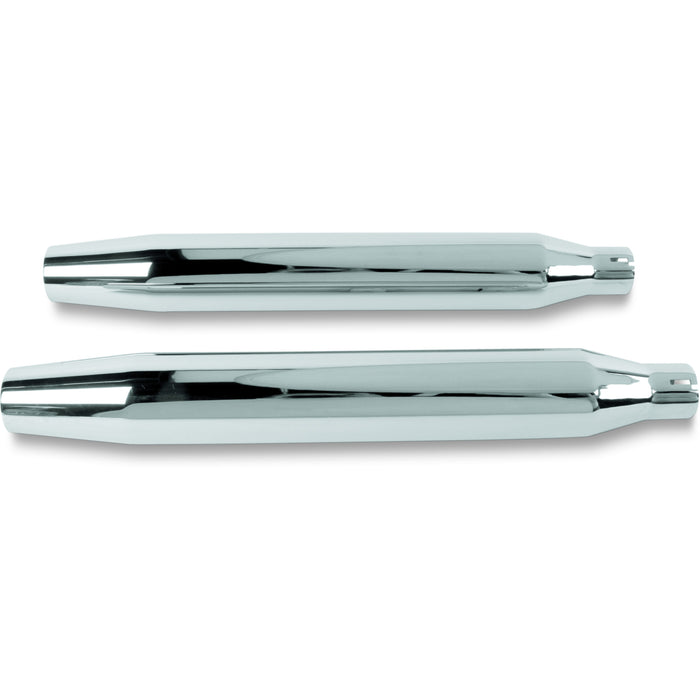 KHROME WERKS 1801-0154 202400 3" HP-Plus® Slip-On Mufflers - Tapered - Chrome - XL