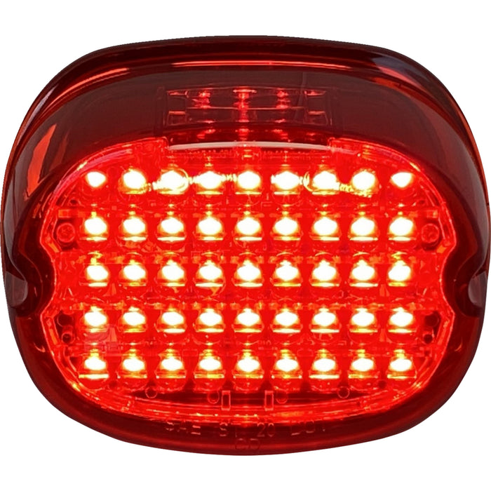 CUSTOM DYNAMICS 2010-1433 CD-TL-NW-R Low Profile LED Taillight - No Window - Red
