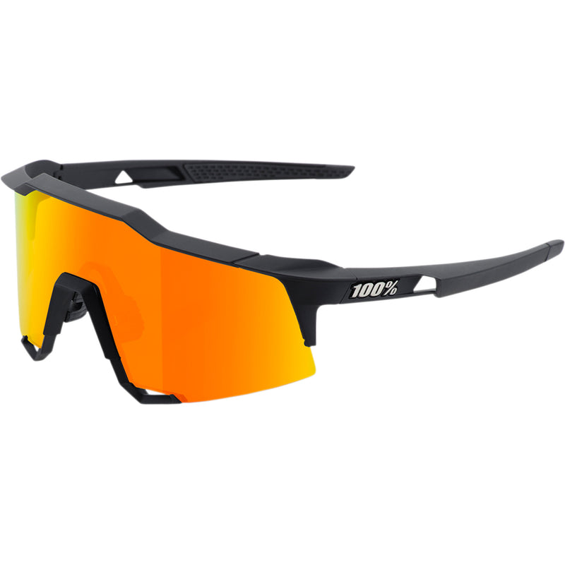 100% 2610-1296 60007-00008 Speedcraft Performance Sunglasses Speedcraft Sunglasses - Black - Red Mirror
