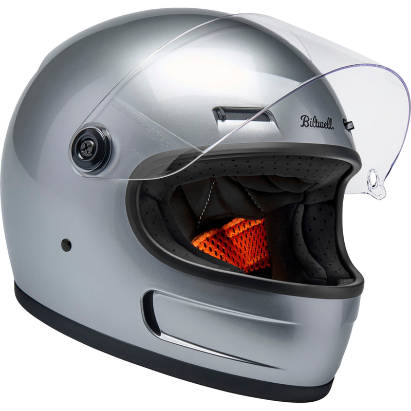 BILTWELL Gringo SV Helmet Gloss - Silver