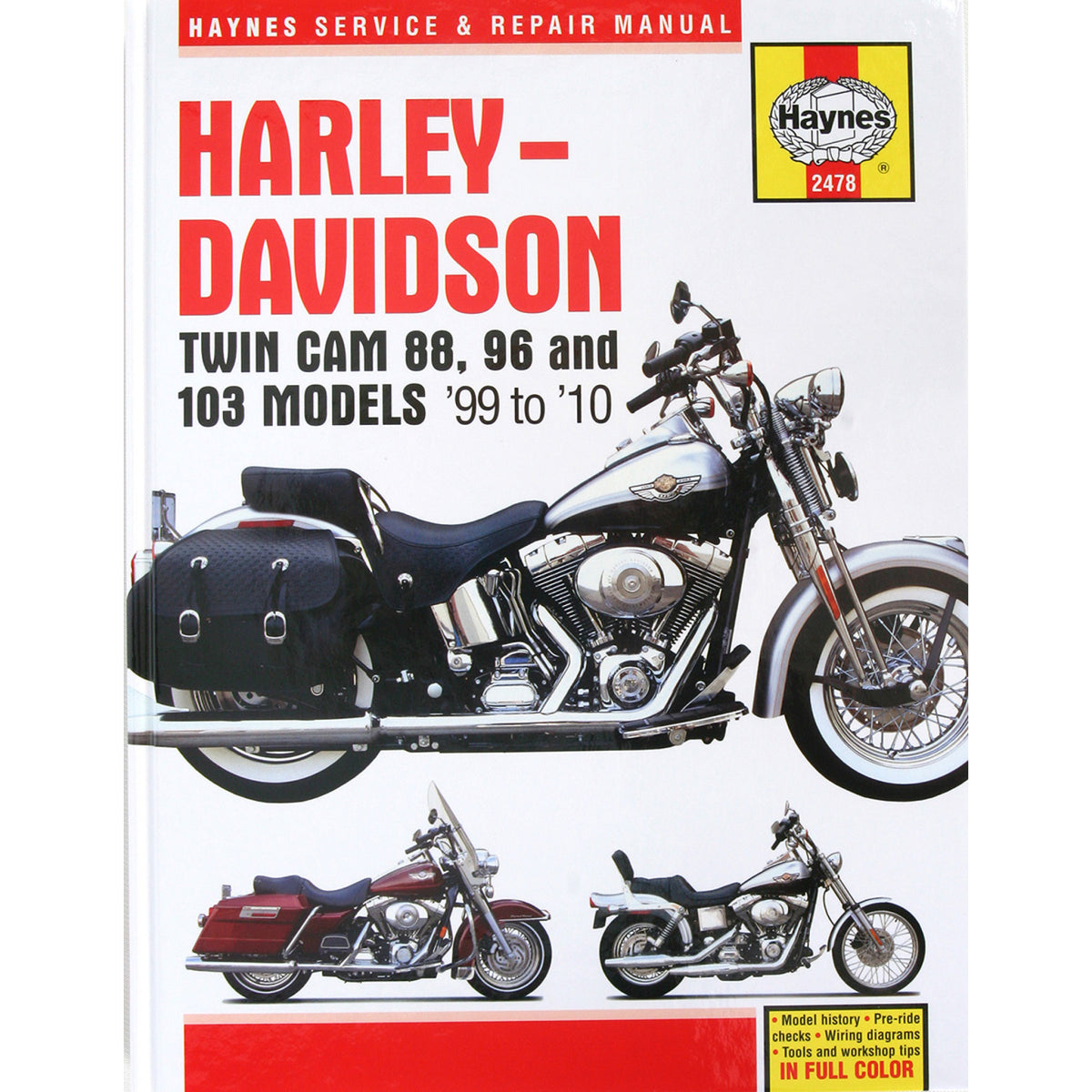 HAYNES HM-2478 M2478 Motorcycle Repair Manual Manual - Twin Cam