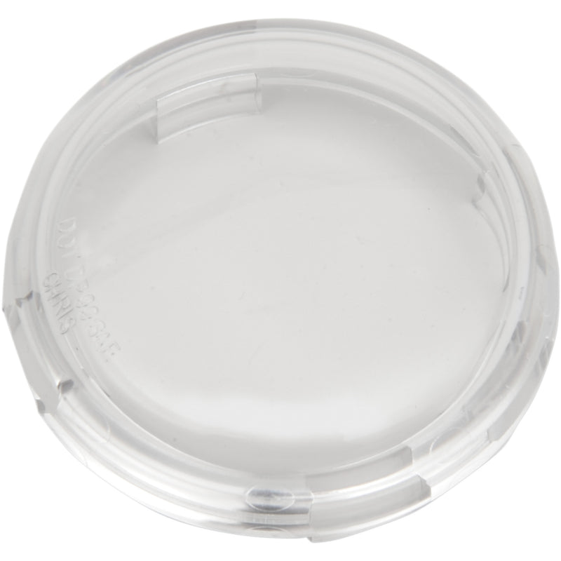 CHRIS PRODUCTS DHD5C DHD5C Replacement Lens for Deuce-Style Turn Signals Deuce Lens - Clear