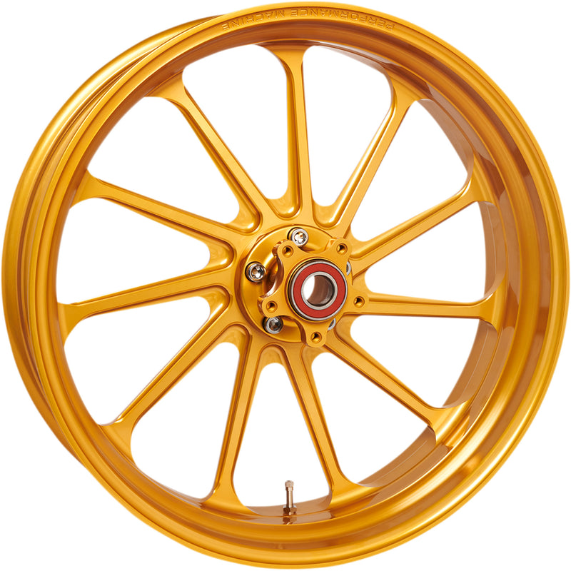 Performance Machine (pm) Assault Wheel - 1202-7106R-ASLAJAP-G For Harley Touring 2014-2022