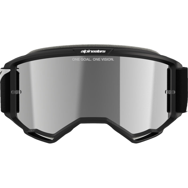 ALPINESTARS GOGGLES 2601-3775 5101825-1456 Vision 5 Corp Goggle Vision 5 Goggle - Corp - Black - Silver Mirror