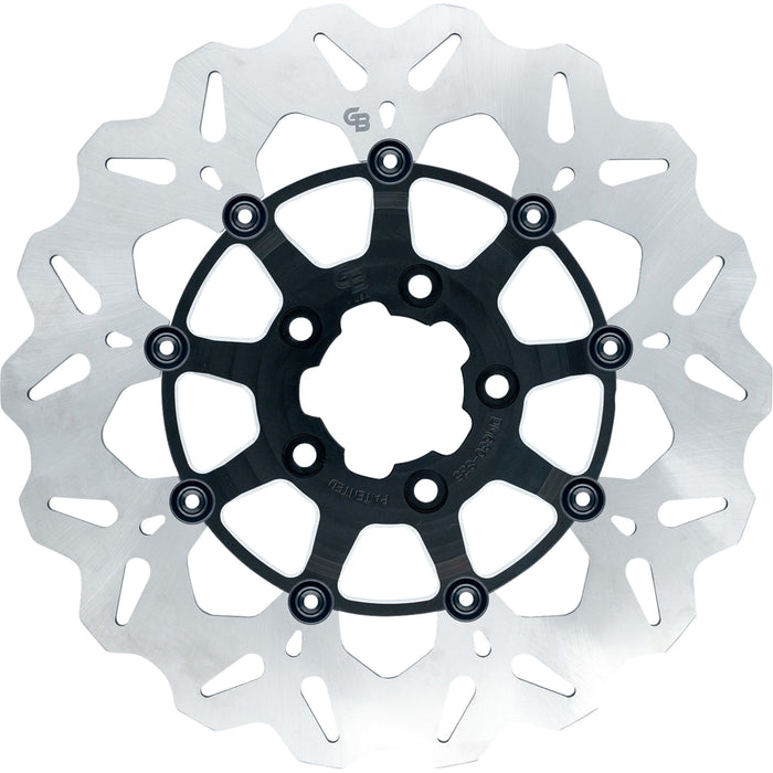 GBRAKES 1710-4928 GBDU008 Oversize Wave® Brake Rotor Wave® Brake Rotor - Front - 12.5" - CC