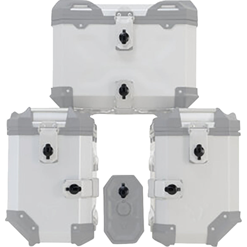 SW-MOTECH 4010-0438 QLS.00.046.15100 Trax Lock Set evo - anti-theft protection - 9 matching locks with keys