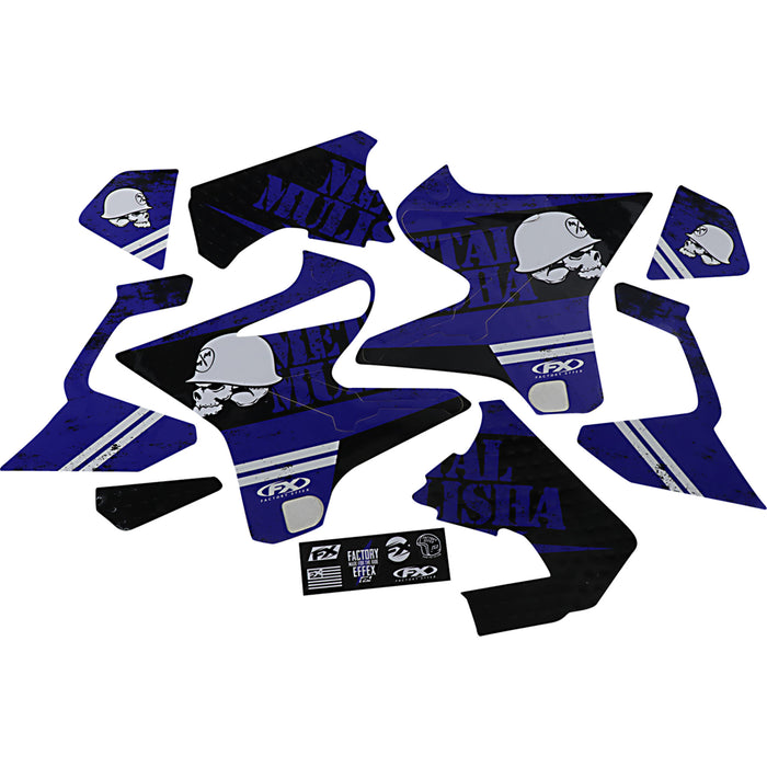 FACTORY EFFEX 4302-6055 23-11218 Metal Mulisha Graphics Kit Metal Mulisha Graphic Kit - Yamaha