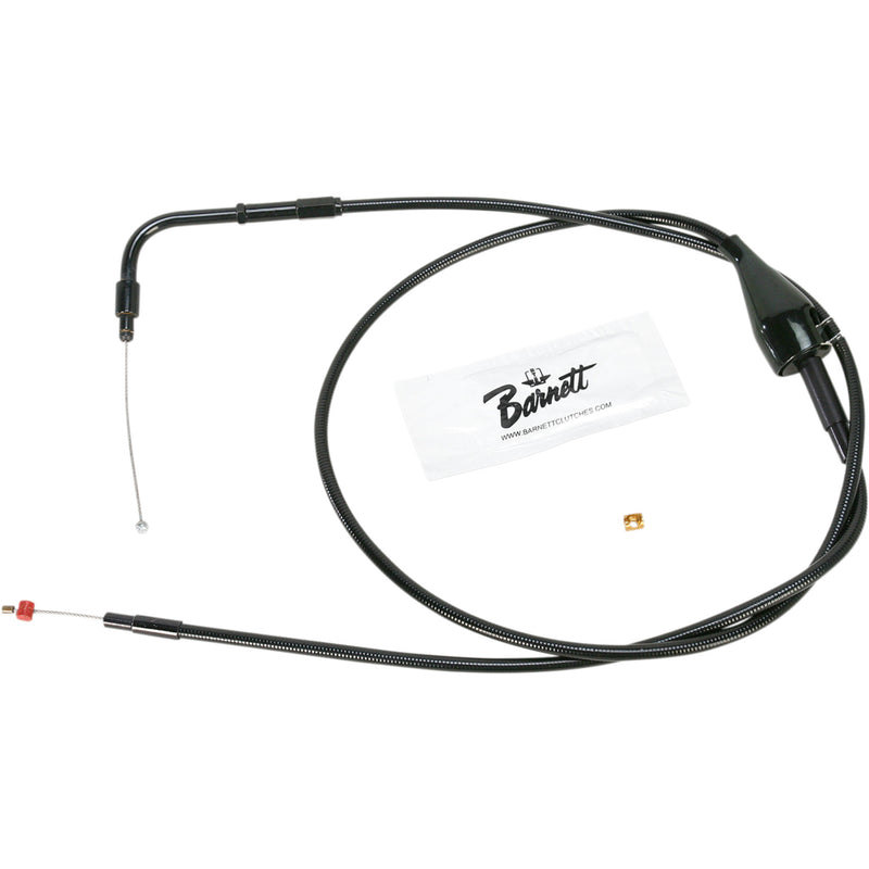 Barnett Stealth Cable - 131-30-41004 For Harley Touring 1996-2001