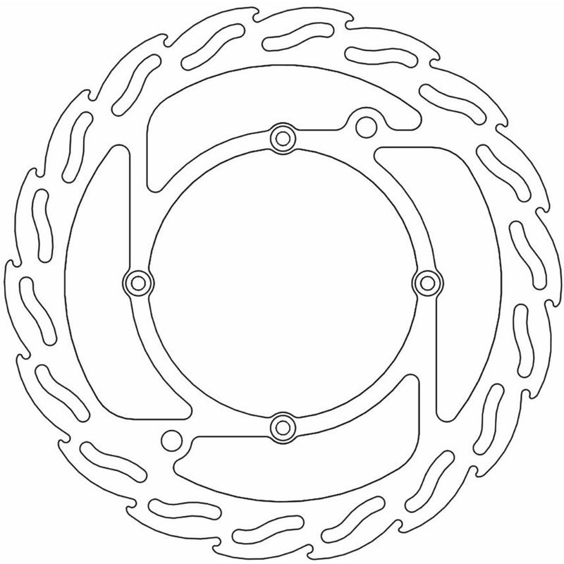 Moto-Master Flame Brake Rotor - 110259-PU SWM 300 / 500 2018-2019