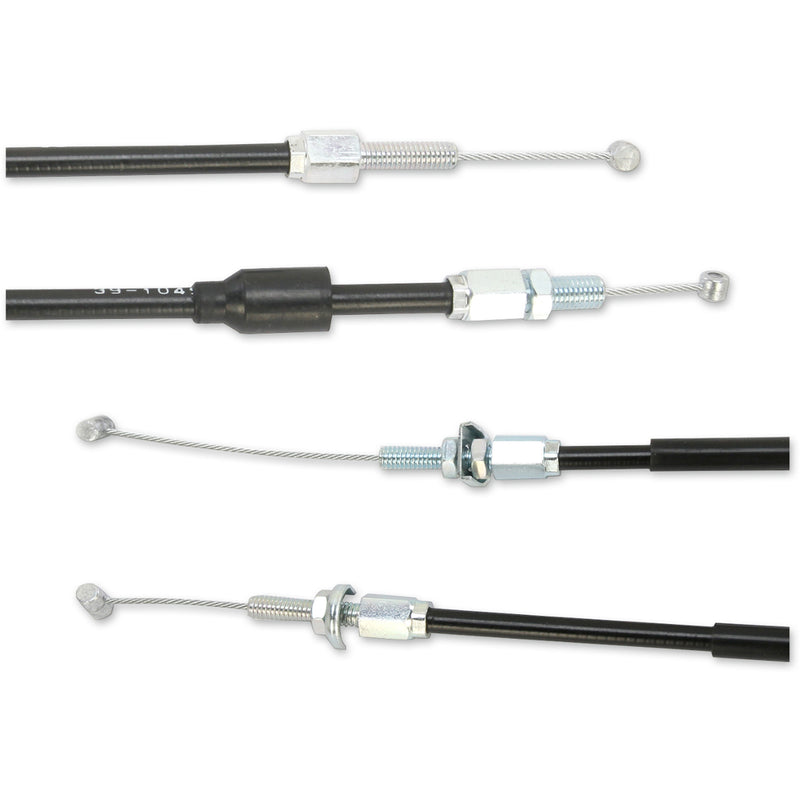MOOSE OFFROAD 0650-1196 45-1021 Black Vinyl Throttle Cable Throttle Cable - Honda