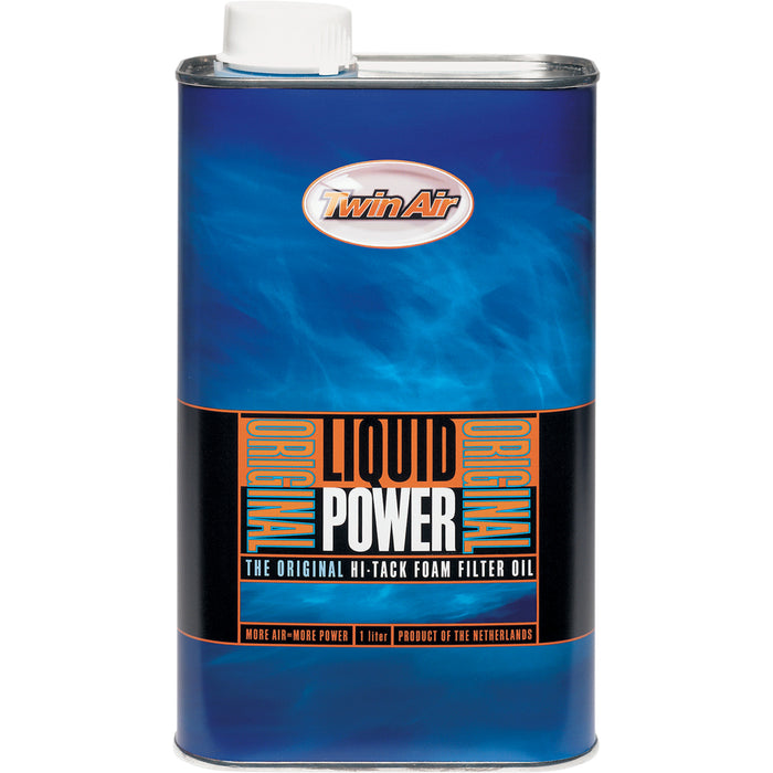 TWIN AIR 22510 159015 Liquid Power Air Filter Oil Air Filter Oil - 1L