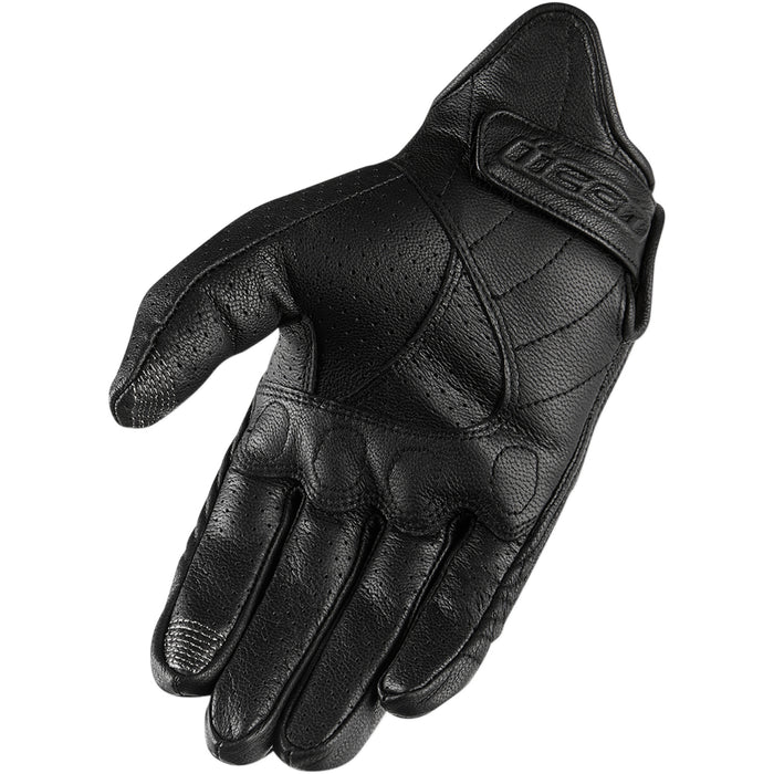 ICON Pursuit Classic™ Perforated Gloves Black