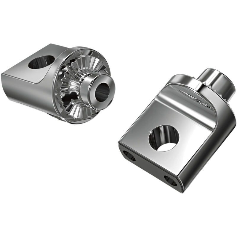 KURYAKYN 1620-0851 419174 Male-Mount Splined Footpeg Adapters