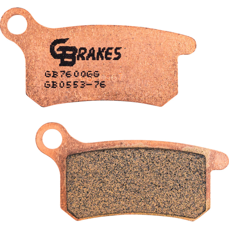 Gbrakes Brake Pad - GB0553-76 For KTM Dirt Bikes 2002-2022 | Husqvarna CR 65 / TC 65 2017-2022 | Gas Gas 50 / 65 2021-2025
