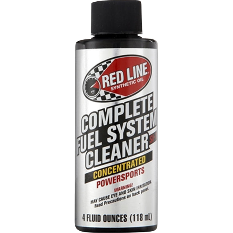 RED LINE SYNTHETIC OIL 3707-0066 60102 Complete Fuel System Cleaner for Powersports 4 us fl oz.