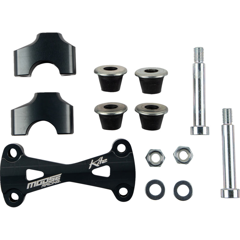 MOOSE OFFROAD 0602-1405 10.331.B.AN MX/EN Riser w/ Bar Mount Riser Kit - 40 mm - Gray