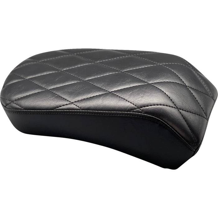 LE PERA 0802-1484 LYB-007PDM Bare Bones Series Pillion Pad — Diamond - Black - FL/FX '18-'22