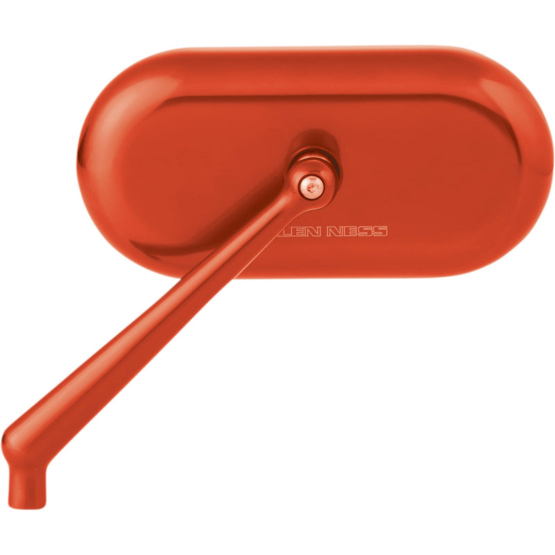 ARLEN NESS 0640-1446 13-185 Oval Mirror Mirror - Side View - Oval - Orange - Left