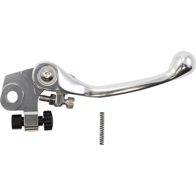 Moose Offroad Flex FG Forged 6061-T6 Brake Lever Silver - H07-5942 BS For Husqvarna Dirt Bikes 2022-2023 | Gas Gas 250 / 250F / 300 / 350F 2021-2023