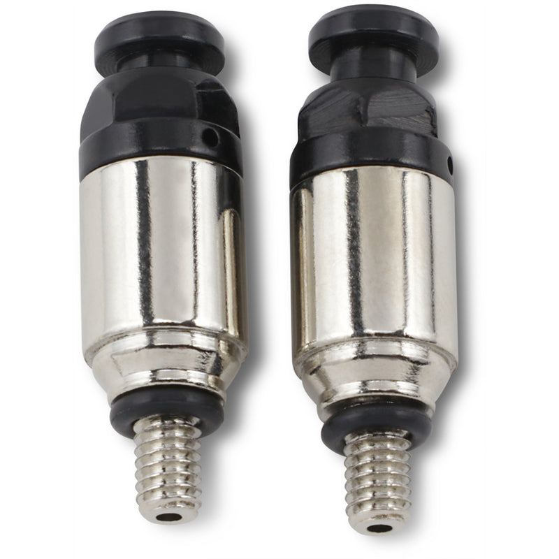 SCAR 0404-0141 S8006 Motocross Fork Air Bleeders Fork Air Bleeder - M4 x 0.7 - WP/Mar/Ohl/Pai - Black