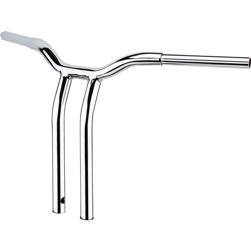 LA Choppers One-Piece Kage Fighter Handlebar Pullback 14" X 1-1/4" Chrome - LA-7369-14 For Harley Touring 2023-2026