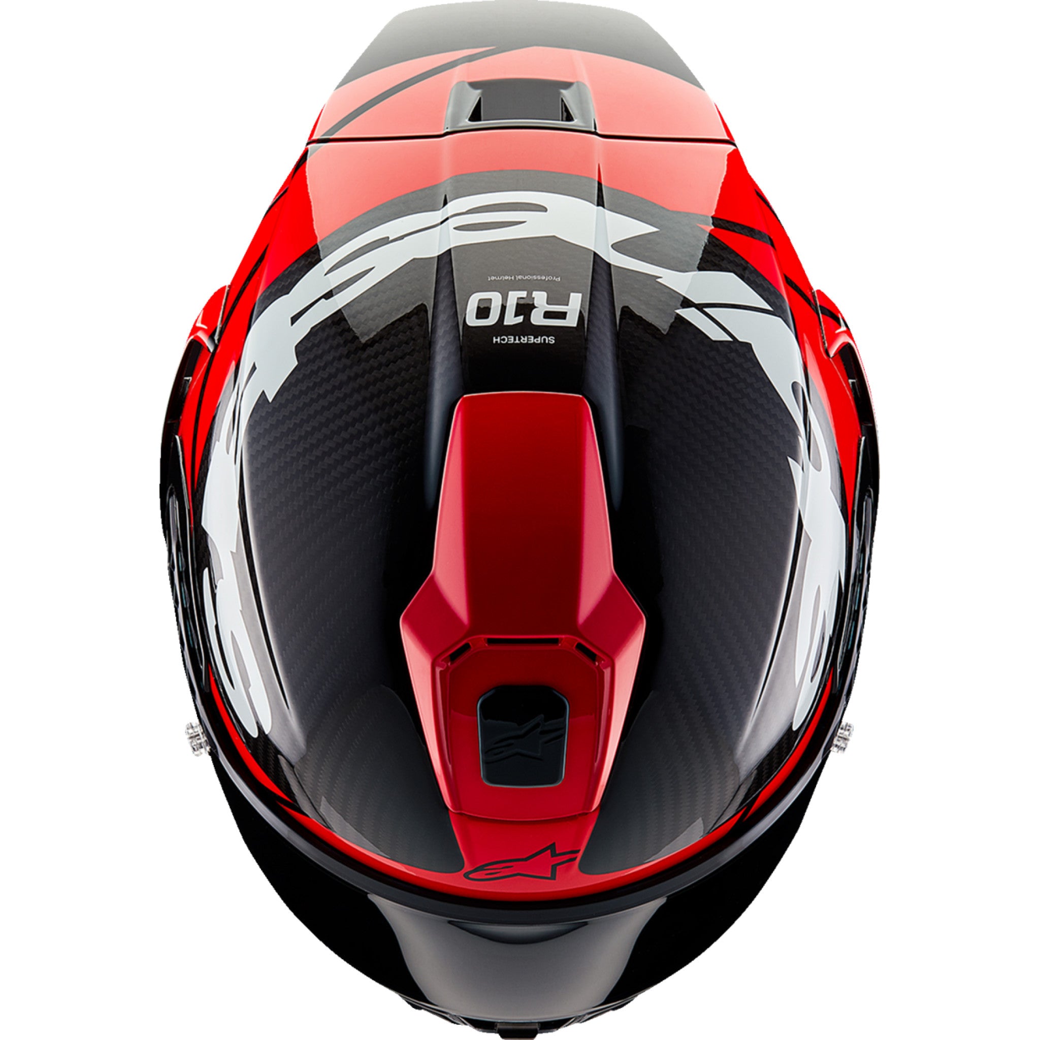 ALPINESTARS Supertech R10 Element Helmet - Carbon/Red/White