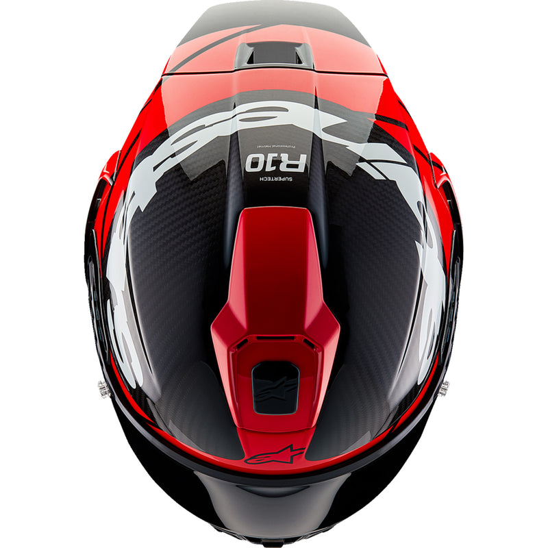 ALPINESTARS Supertech R10 Element Helmet - Carbon/Red/White
