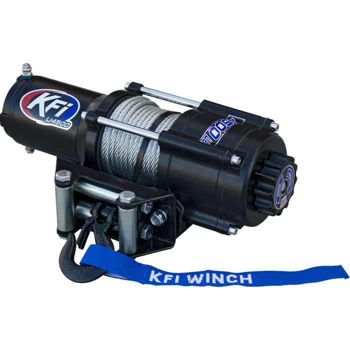 KFI PRODUCTS 4505-1131 U45-R2 UTV Winch U45-R2 Winch - 4500 lb - Steel Cable