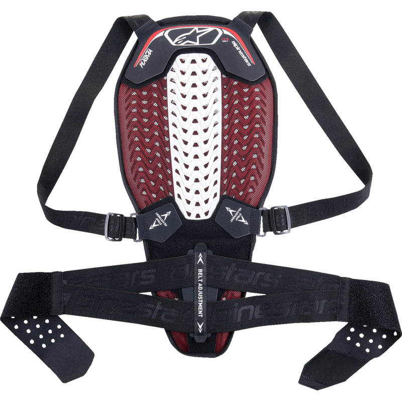 ALPINESTARS Nucleon Plasma Back Protector Black/White/Red