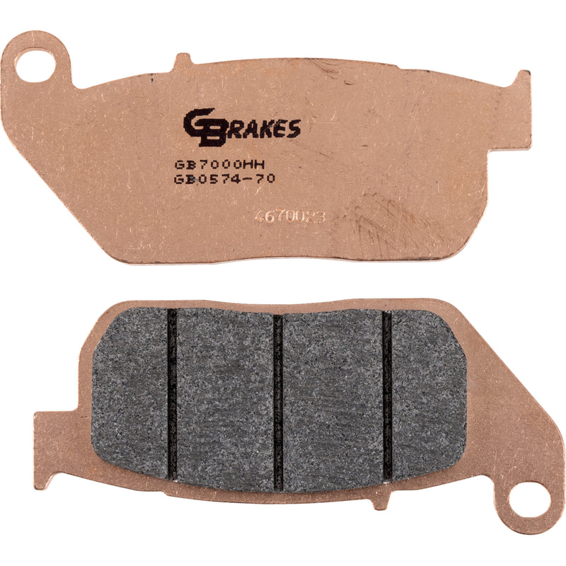 Gbrakes Brake Pad - GB0574-70 For Harley Sportster 2009-2013