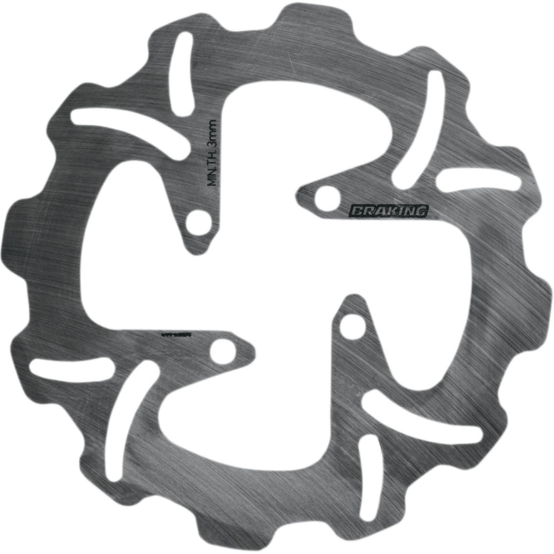 BRAKING 1711-0323 YA51RID ATV Rotor Brake Rotor - YFZ 450 - YA51RID