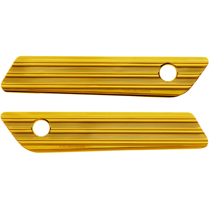 ARLEN NESS 3501-1636 03-606 Saddlebag Latch Covers - Gold