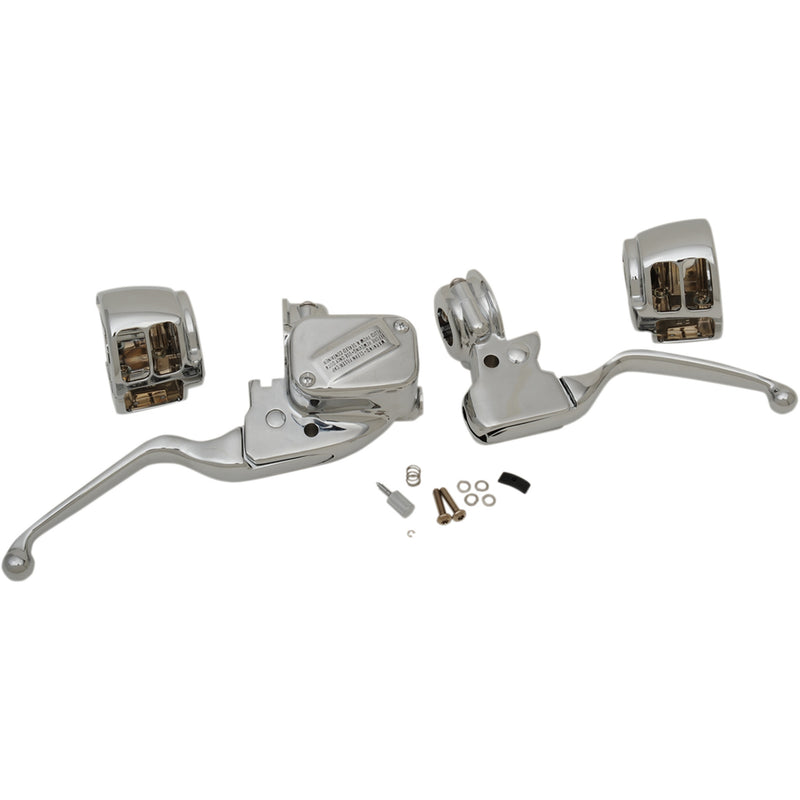 Drag Specialties Handlebar Control Kit With Mechanical Clutch '15+ Softail For Harley Softail 2015-2024