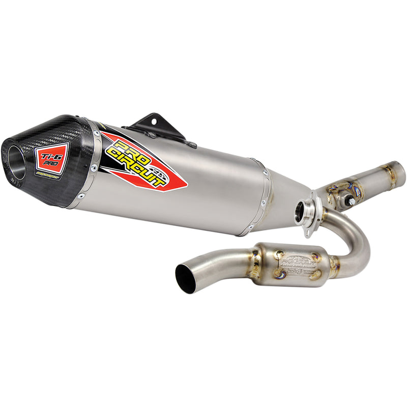 Pro Circuit Ti-6 Pro Single Canister Exhaust System - 0321525FP Kawasaki KX 250 2009-2016