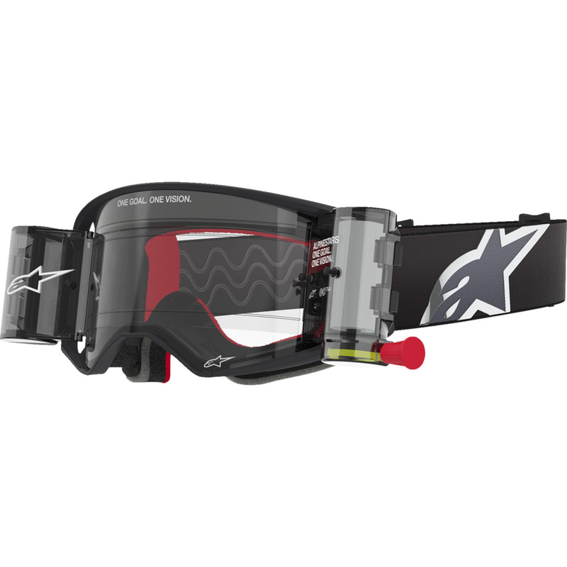 ALPINESTARS GOGGLES 2601-3762 5100425-1518 Supertech Corp Roll-Off Goggle Supertech Roll-Off Goggle - Corp - Black/Gray - Clear