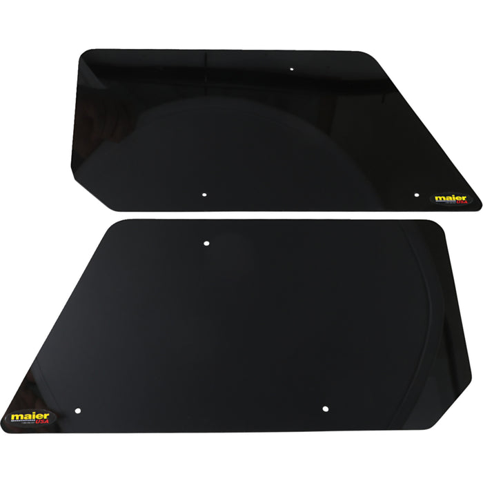 MAIER 0520-2784 190420 Replacement Number Plates Rear Number Plates - Black