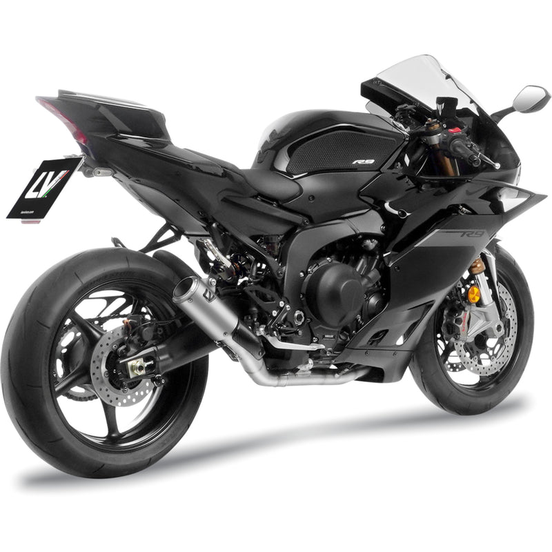 LEOVINCE 1810-3302 15415TU 3-into-1 LV Corsa Exhaust System titanium - yzf-r9