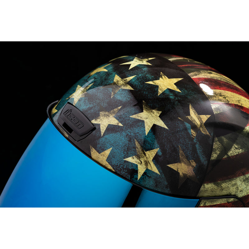 ICON 0101-14785 Airform™ Old Glory Helmet Airform™ Helmet - Old Glory - Large