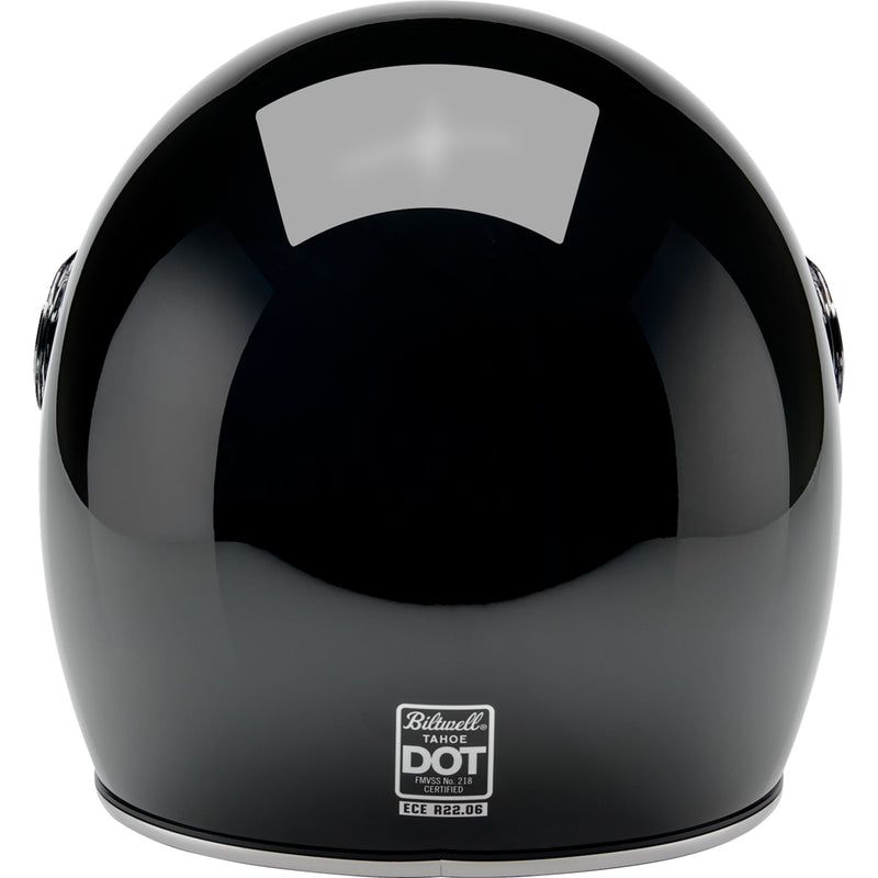BILTWELL Tahoe™ Solid Helmet - Gloss Black