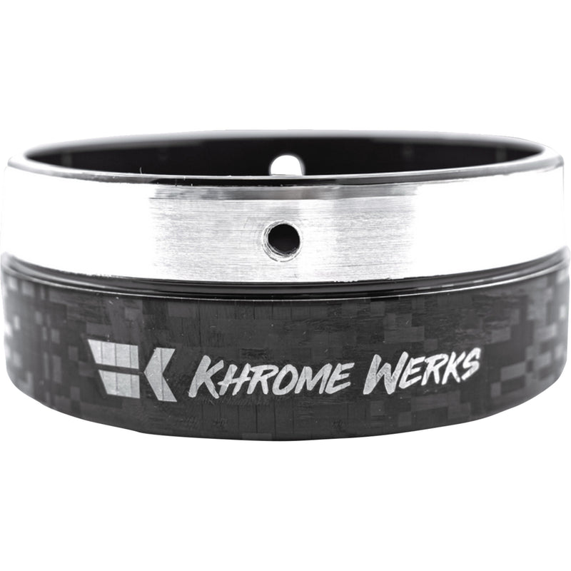 KHROME WERKS 1860-2573 200880P Billet-Tip Exhaust End Cap Exhaust End Cap - Billet Cut Tip - Digital Camo - 4-1/2"