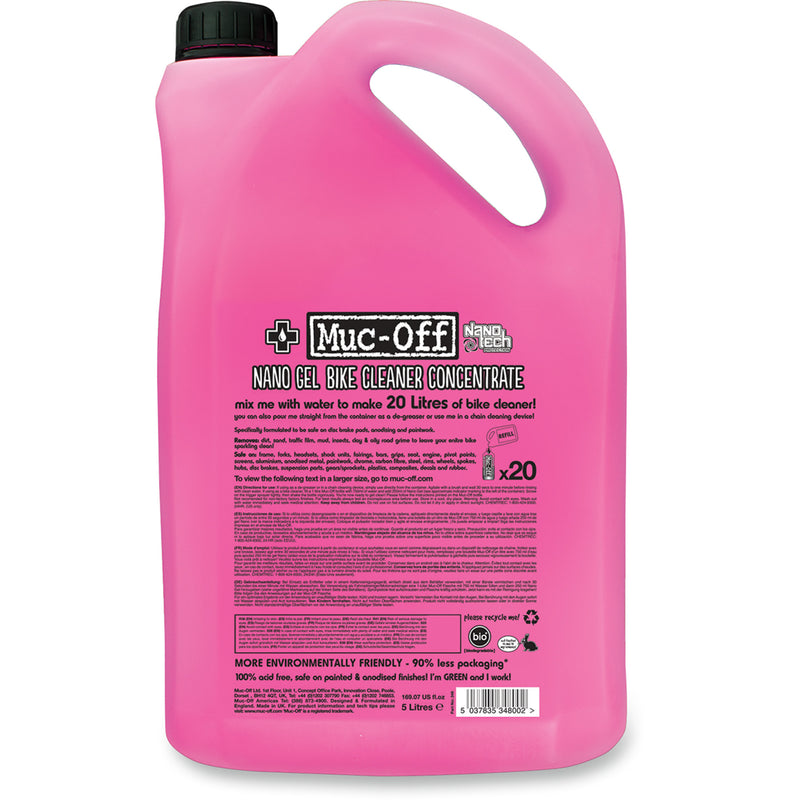 MUC-OFF 3704-0187 348 Nano Gel Cleaner Concentrate 5l