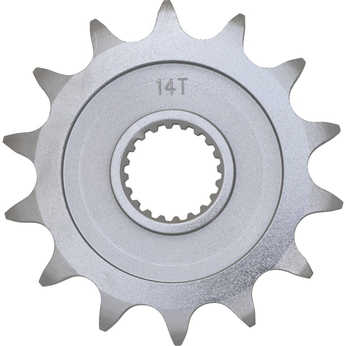 MOOSE OFFROAD 1212-2268 D26-4168-14CRMO Front Sprocket 14 tooth - yamaha