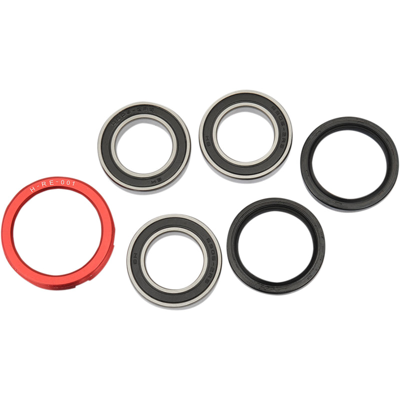 PIVOT WORKS RWK-H11-021 PWRWK-H11-021 Wheel Bearing and Seal Kit Wheel Bearing Kit - Rear - Honda