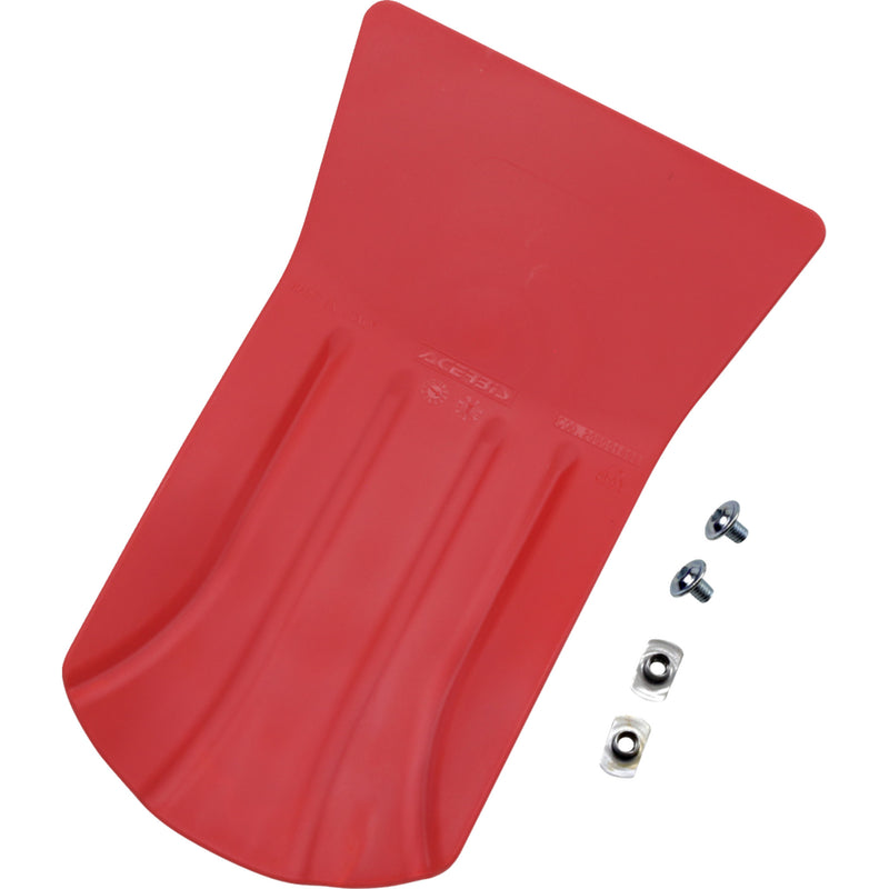 ACERBIS 0506-1493 2780590227 Universal Skid Plate Skid Plate - Red - Universal