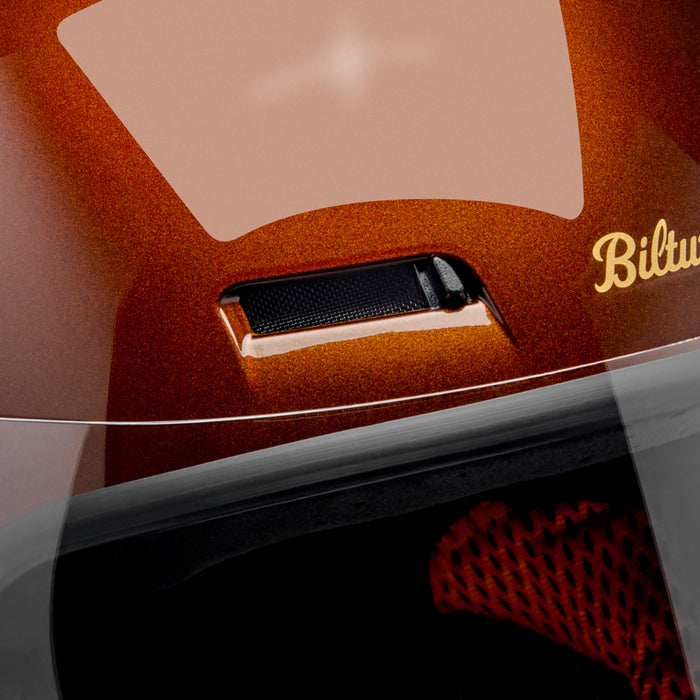 BILTWELL Gringo SV Helmet Metallic - Whiskey