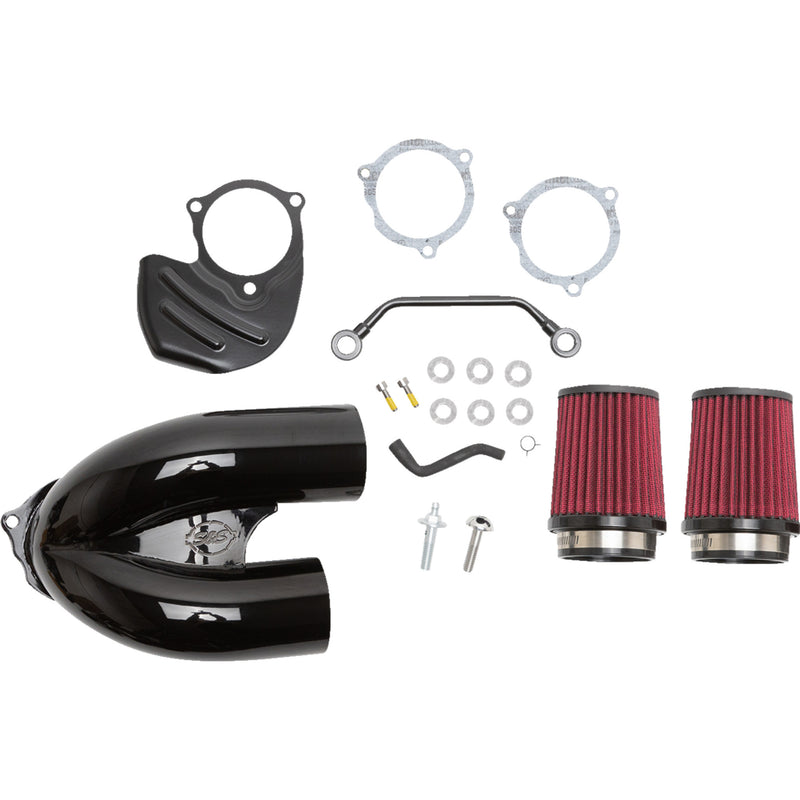 S&S Cycle Tuned Induction Two-In-One Air Cleaner - 170-0567A For Harley Motorcycles 2017-2024
