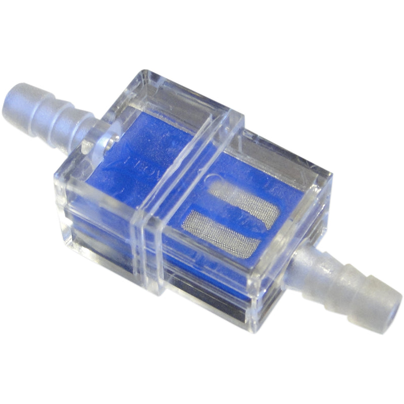 HELIX 0707-0072 118-9214 In-Line Fuel Filters blue - 1/4" - display of 21