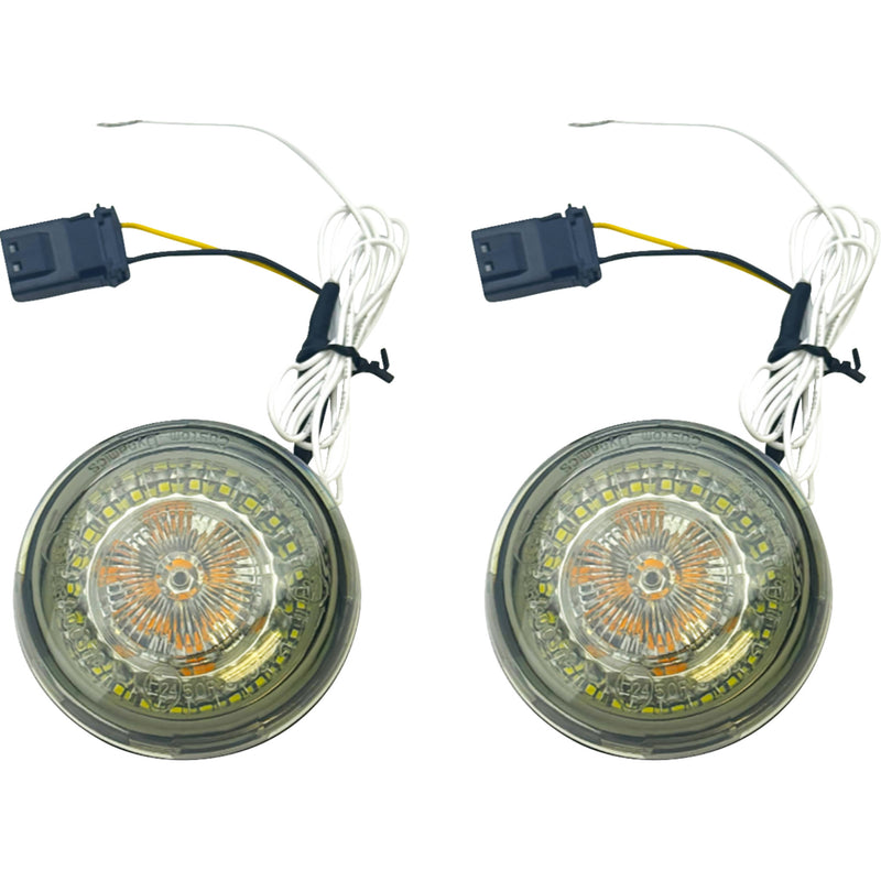 CUSTOM DYNAMICS 2020-1793 PB-AW-ECE-JAE ProBEAM® Amber/White Dynamic Ringz™ - ProBEAM® Dynamic Ringz™ Turn Signals - HDI JAE