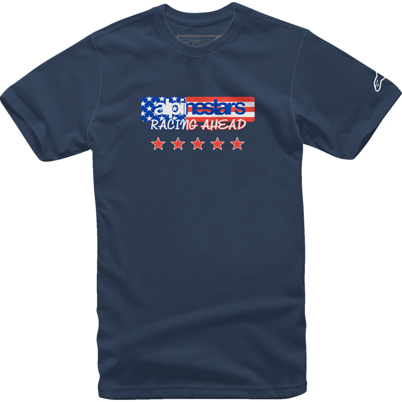 ALPINESTARS 3030-23139 12137261070L USA Again T-Shirt navy - large
